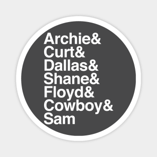 The Boys Of Death Island Ampersand Design Magnet